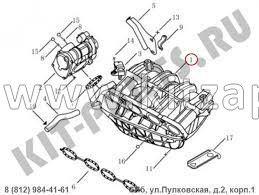 Впускной коллектор Geely Emgrand X7 NL4 1016055399